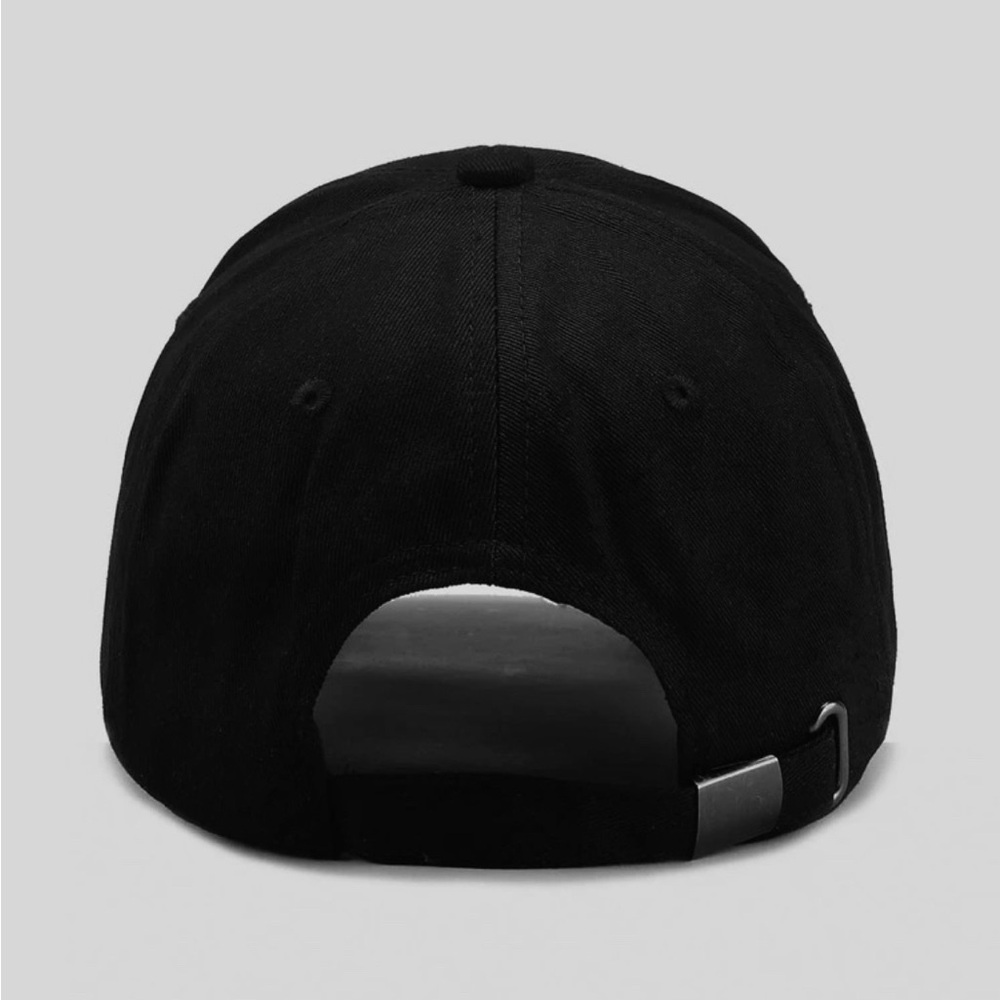 Black Inspirational Quote Cap - Picture 3 of 3